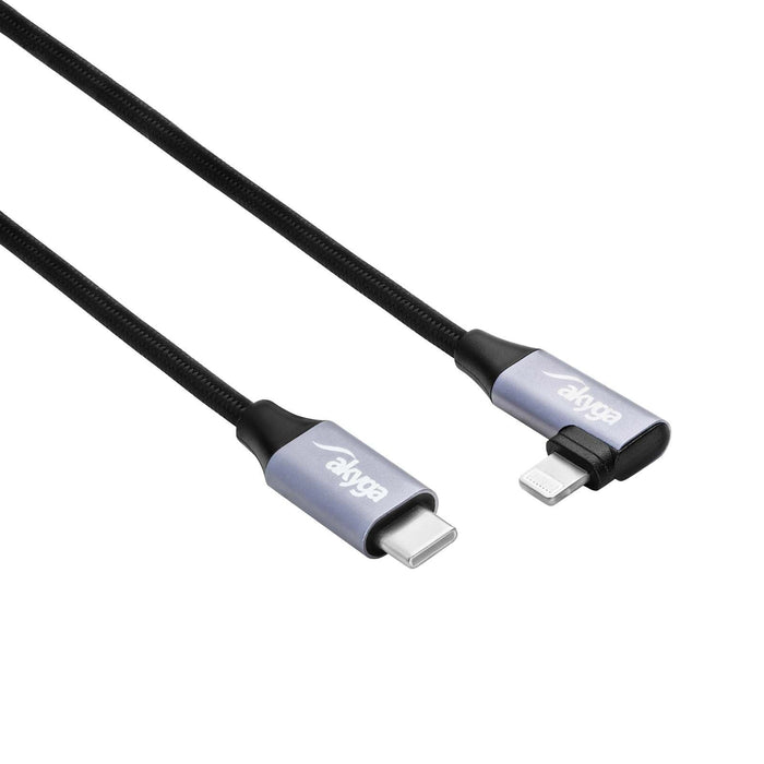 EAN 5901720139702 - Akyga AK-USB-56 cable de conector Lightning 1 m Negro imagen 2
