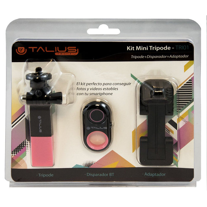 EAN 8436550232639 - TALIUS TRI01 palo para autofotos Universal Negro, Rosa imagen 4