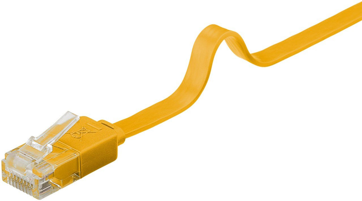 EAN 4040849964145 - Goobay 96414 cable de red Amarillo 2 m Cat6 U/UTP (UTP) imagen 5