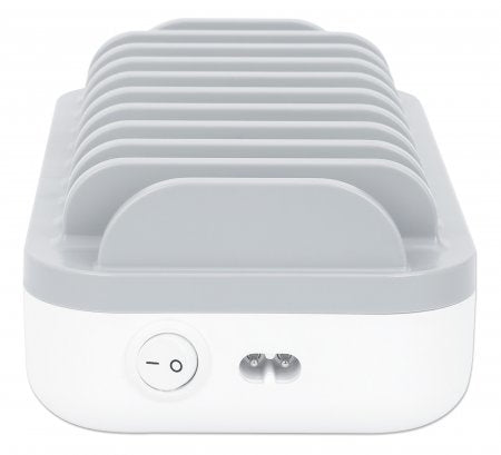 EAN 766623180856 - Manhattan 180856 organizador para estación de carga Montaje de sobremesa Plástico Blanco imagen 4