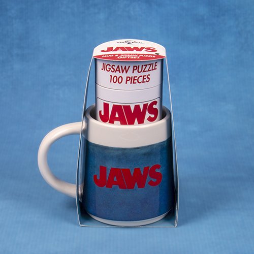 EAN 5060359480224 - Fizz Creations JAWS Mug & Puzzle Set tazón Azul, Blanco Universal 1 pieza(s) imagen 1