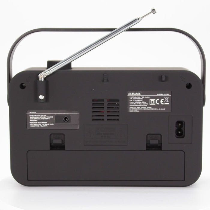 EAN 8435256896848 - Aiwa R-190RD radio Portátil Analógica Negro, Rojo imagen 3