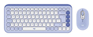 EAN 5099206127692 - Logitech 920-013078 teclado Ratón incluido Universal Bluetooth QWERTY Internacional de EE.UU. Lila, Blanc imagen 1