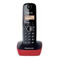 EAN 5025232621712 - Panasonic KX-TG1611 Teléfono DECT Identificador de llamadas Negro, Rojo imagen 1
