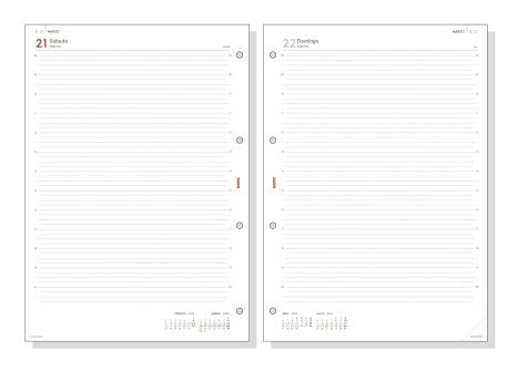 EAN 8422952401933 - Finocam 711650026 agenda Agenda diaria Beige imagen 2