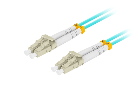 EAN 5901969433364 - Lanberg FO-LULU-MD31-0050-TQ Cable de fibra óptica e InfiniBand 5 m LC Color aguamarina imagen 2