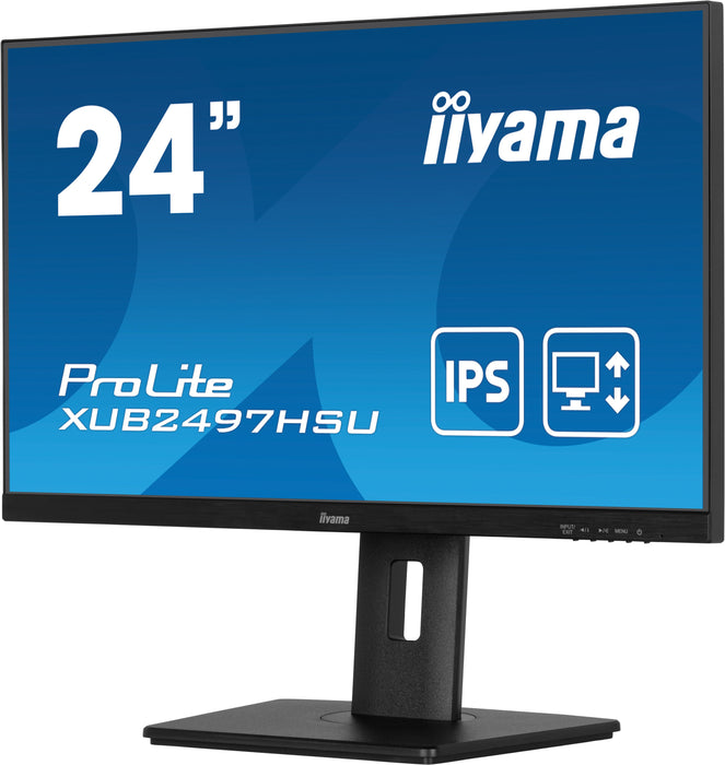 EAN 4948570125050 - iiyama XUB2497HSU-B2 pantalla para PC 60,5 cm (23.8") 1920 x 1080 Pixeles Full HD LED Negro imagen 5
