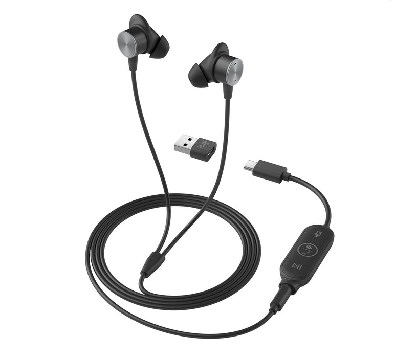 EAN 5099206098077 - Logitech 981-001009 auricular y casco Auriculares Alámbrico Dentro de oído Oficina/Centro de llamadas USB imagen 1