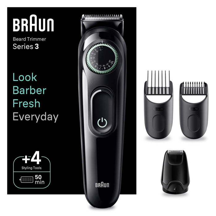 EAN 4210201447917 - Braun BeardTrimmer 3 BT3421 Batería 40 2 cm Negro imagen 4