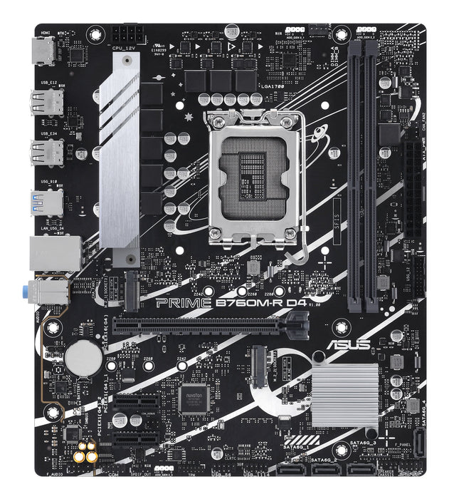 EAN 4711387423769 - ASUS PRIME B760M-R D4 Intel B760 LGA 1700 micro ATX imagen 2