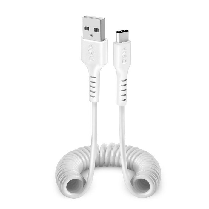 EAN 8018417321153 - SBS TECABLETYPCS1W cable USB USB 2.0 1 m USB A USB C Blanco imagen 1