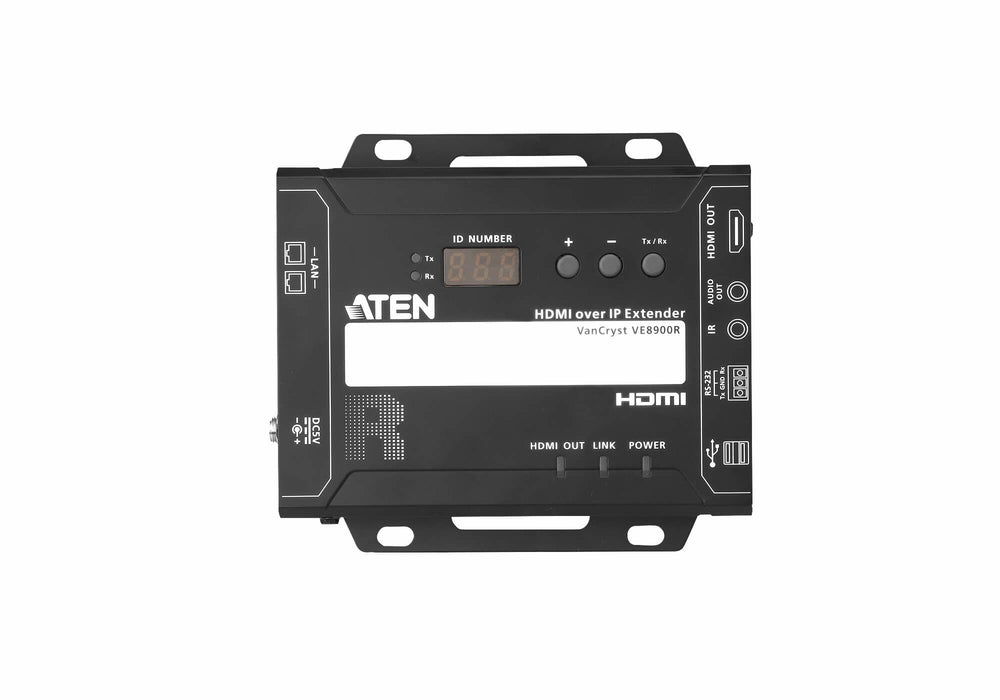EAN 4719264645662 - ATEN VE8900R-AT-G extensor audio/video Receptor AV Negro imagen 5
