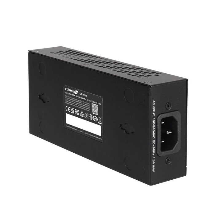 EAN 4717964705150 - Edimax GP-203IT adaptador e inyector de PoE 2.5 Gigabit Ethernet, Ethernet rápido, Gigabit Ethernet imagen 3