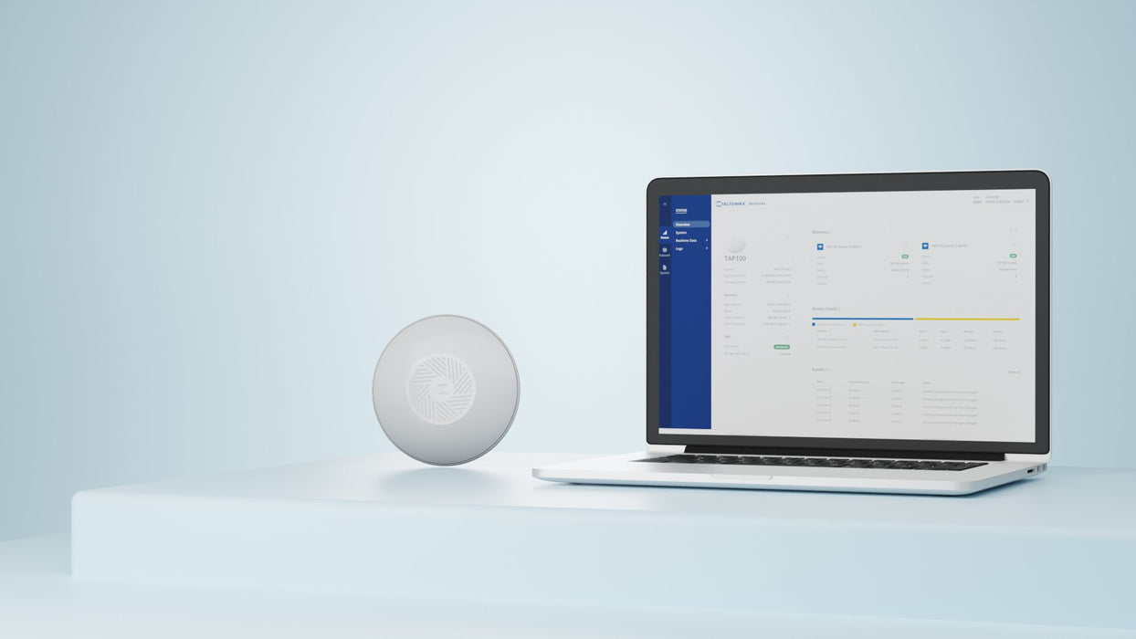 EAN 4779051840182 - Teltonika · Accesspoint· TAP100· 2x1· Wi-Fi 4· 300Mbit· 1x 10/100· 15W PoE - Access Point - 0,1 Gbps 300  imagen 12
