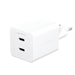 EAN 5715685027574 - PanzerGlass empower by ® Turbo 45W Charger incl. 2 x USB-C | EU Plug | Silver White Protector de pantalla imagen 1