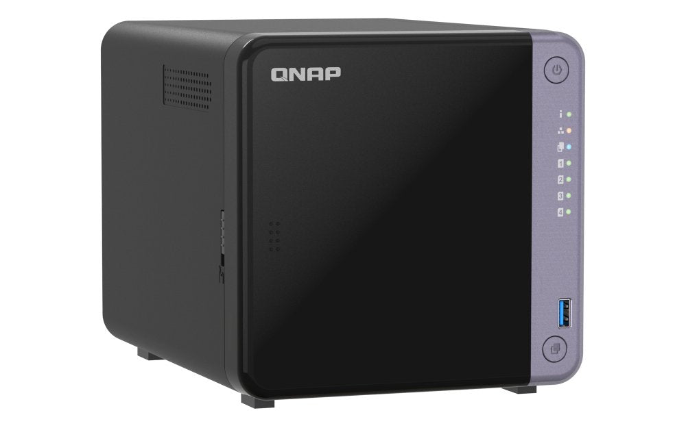 EAN 0885022027552 - QNAP TS-432X-4G servidor de almacenamiento NAS Torre Alpine Alpine AL-524 4 GB DDR4 QNAP QTS Negro imagen 4