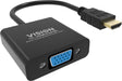 EAN 4979146000006 - Vision TC-HDMIVGA/BL adaptador de cable de vídeo 0,23 m HDMI tipo A (Estándar) VGA (D-Sub) Negro imagen 1