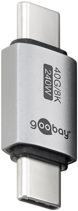 EAN 4040849744488 - Goobay 74448 cambiador de género para cable USB-C Plata imagen 2