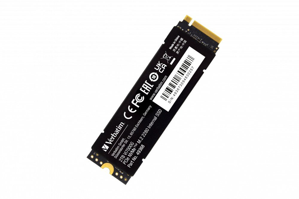 EAN 0023942493686 - Verbatim Vi7000G 2 TB M.2 PCI Express 4.0 NVMe imagen 3
