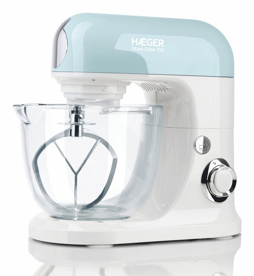 EAN 5608475037986 - Haeger Glass Cake 700 Batidora de varillas 700 W Color aguamarina, Blanco imagen 1