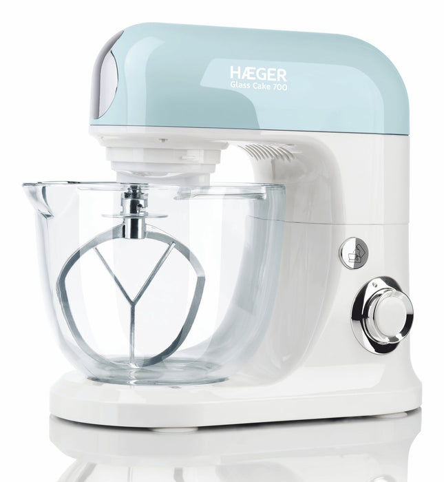 EAN 5608475037986 - Haeger Glass Cake 700 Batidora de varillas 700 W Color aguamarina, Blanco imagen 1