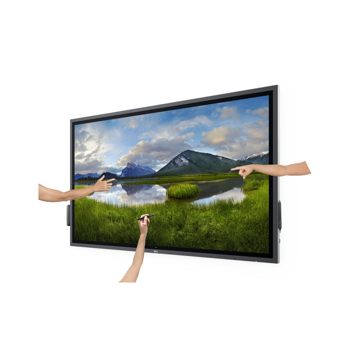EAN 5397184821541 - DELL P6524QT Panel plano interactivo 163,9 cm (64.5") LCD 350 cd / m² 4K Ultra HD Negro Pantalla táctil imagen 8