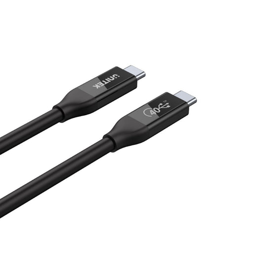 EAN 4894160047175 - UNITEK C14100BK-0.8M cable USB USB4 Gen 2x2 0,8 m USB C Negro imagen 2