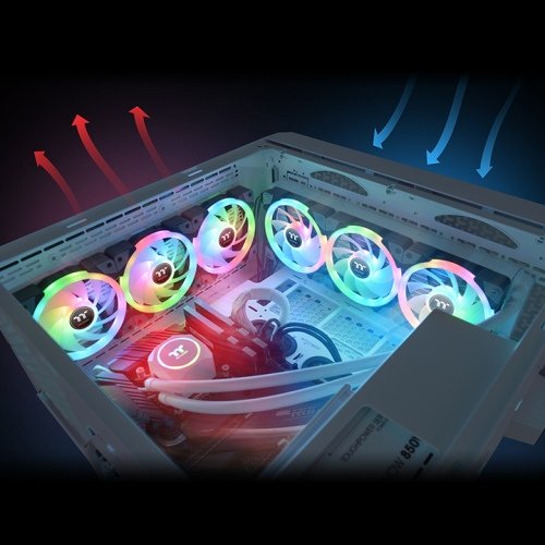 EAN 0841163085615 - Thermaltake SWAFAN EX14 RGB PC Cooling Fan TT Premium Edition Carcasa del ordenador Refrigerador de aire  imagen 6