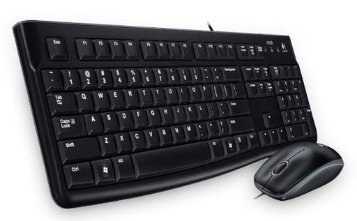 EAN 5099206020573 - Logitech Desktop MK120 teclado Ratón incluido USB QWERTZ Eslovaco Negro imagen 1