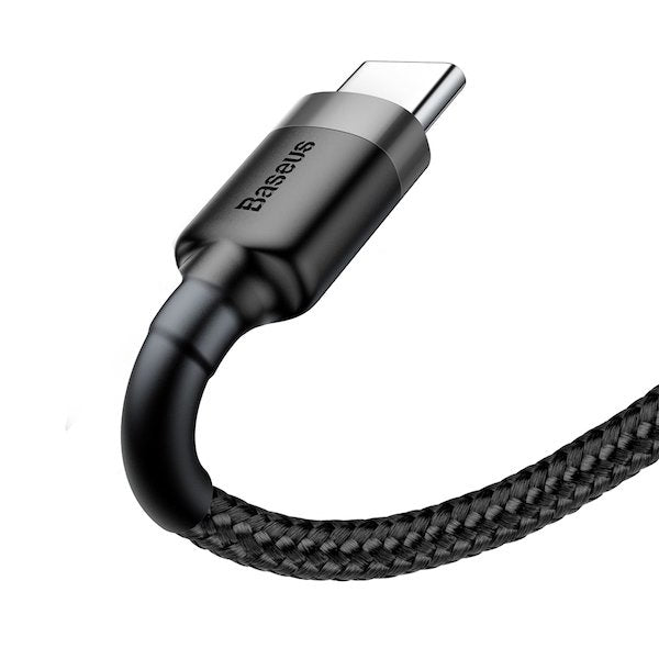 EAN 6953156278202 - Baseus CATKLF-BG1 cable de teléfono móvil Negro 1 m USB A USB C imagen 3