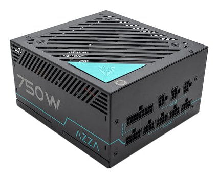 EAN 4712839557490 - Azza PSAZ-750G unidad de fuente de alimentación 750 W 20+4 pin ATX ATX Negro imagen 2