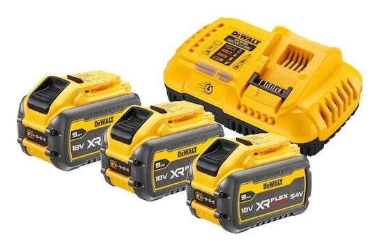 EAN 5035048682203 - DeWALT DCB118X3-QW cargador y batería cargable Juego de cargador y baterías imagen 1