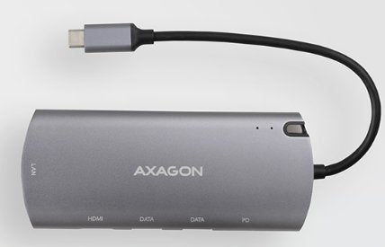 EAN 8595247905796 - Axagon HMC-6M2 base para portátil y replicador de puertos Alámbrico USB 3.2 Gen 1 (3.1 Gen 1) Type-C Alum imagen 1