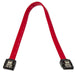 EAN 0065030818681 - StarTech.com LSATA12 cable de SATA 0,304 m SATA 7-pin Rojo imagen 3
