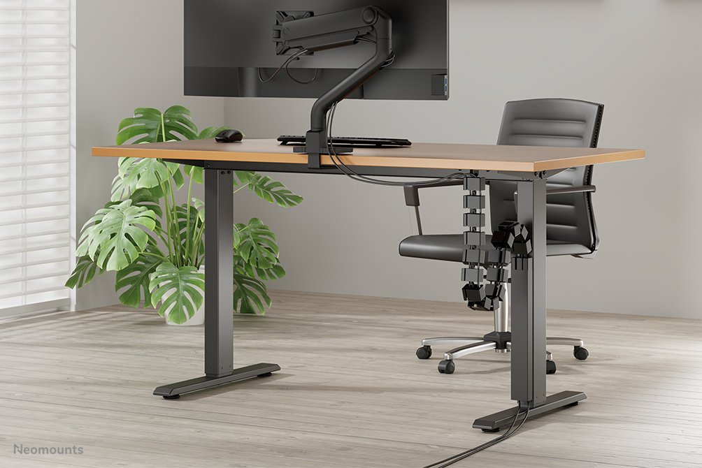 EAN 8721246340140 - Neomounts ADS06-133BL organizador de cables Escritorio Guía para cables Negro 1 pieza(s) imagen 11