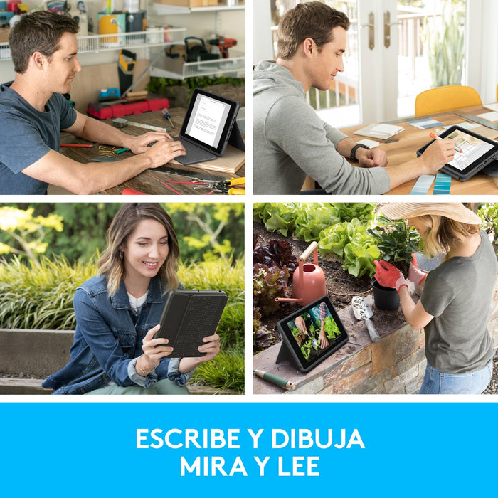 EAN 5099206087576 - Logitech 920-009317 teclado para móvil QWERTY Español Smart Connector Grafito imagen 11