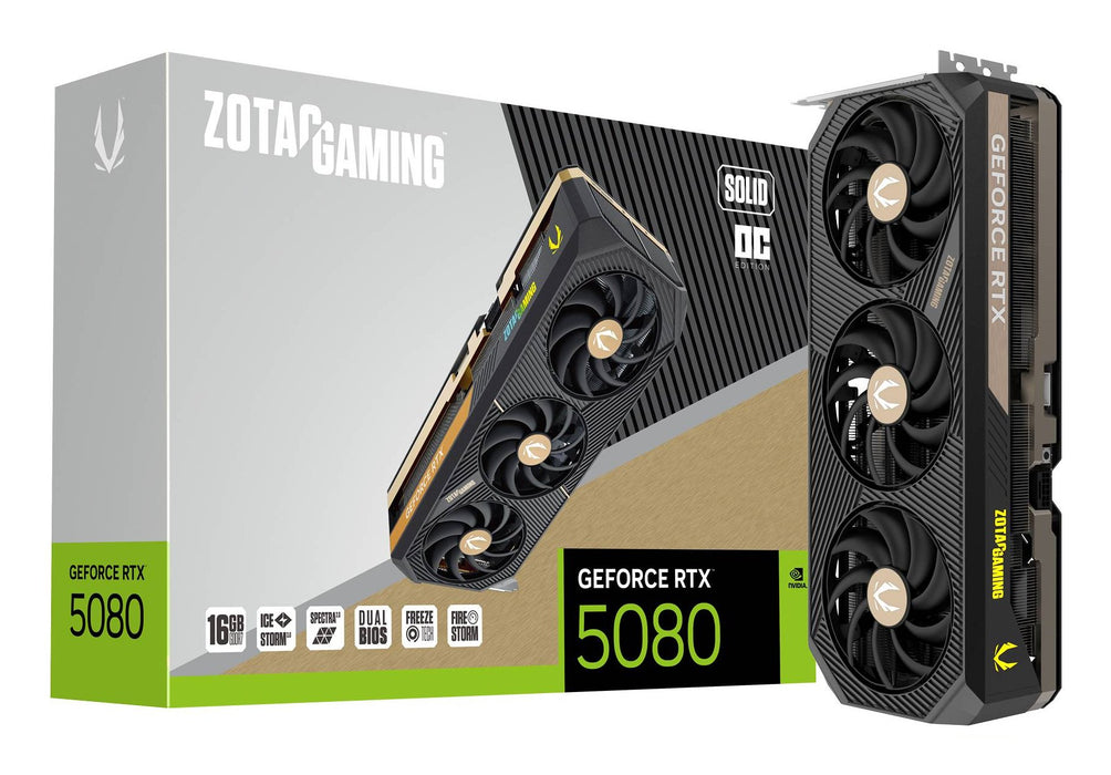 EAN 8886307700056 - Zotac GAMING GeForce RTX 5080 SOLID OC NVIDIA 16 GB GDDR7 imagen 8