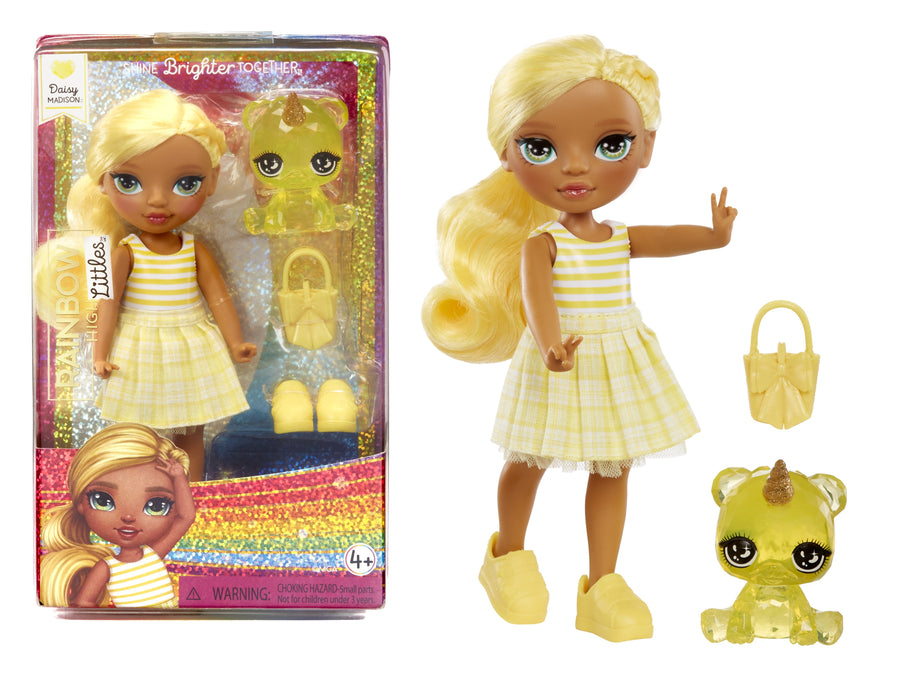 EAN 0035051531227 - Rainbow High Littles Dolls- Daisy (Yellow) imagen 1