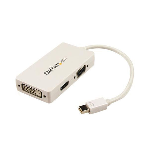 EAN 0065030857093 - StarTech.com MDP2VGDVHDW adaptador de cable de vídeo 0,15 m DVI-D + VGA (D-Sub) + HDMI imagen 1
