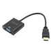 EAN 8435364317303 - iggual IGG317303 adaptador de cable de vídeo 0,2 m HDMI tipo A (Estándar) VGA (D-Sub) Negro imagen 2