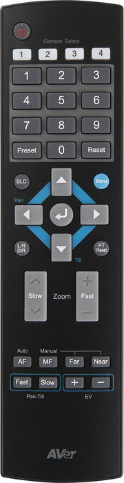 EAN 5715063315781 - AVer 0412S510-ASR accesorio para videoconferencia Mando a distancia Negro imagen 1