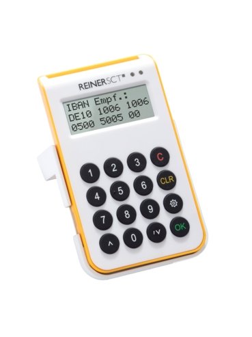 EAN 4011170083171 - Reiner SCT cyberJack one lector de tarjeta inteligente USB Blanco, Amarillo imagen 3