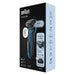 EAN 4210201432968 - Braun Series 6 61-B1200s Máquina de afeitar de láminas Recortadora Negro, Azul imagen 11