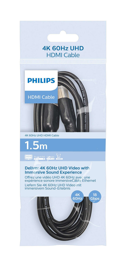 EAN 4895229117785 - Philips SWV5510/00 cable HDMI 1,5 m HDMI tipo A (Estándar) Negro imagen 2