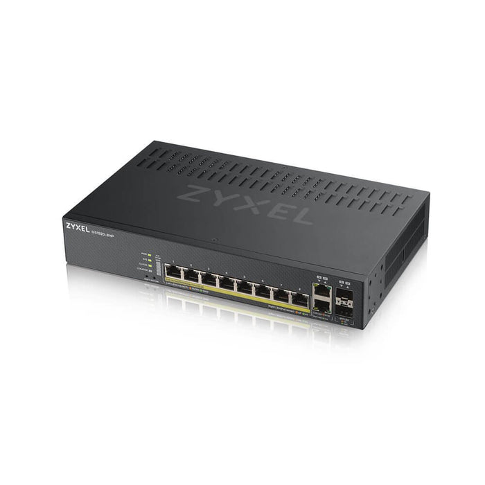 EAN 3540260177748 - Zyxel GS1920-8HPV2 Gestionado Gigabit Ethernet (10/100/1000) Energía sobre Ethernet (PoE) Negro imagen 4