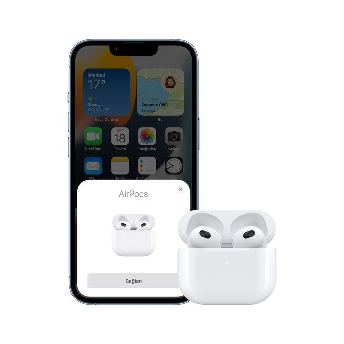 EAN 0194253324119 - Apple AirPods (3rd generation) Auriculares Inalámbrico Dentro de oído Llamadas/Música Bluetooth Blanco imagen 6