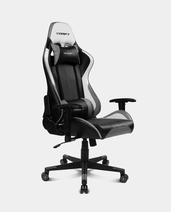 EAN 8436587972195 - DRIFT DR175 Silla para videojuegos universal Asiento acolchado Negro, Gris, Blanco imagen 2