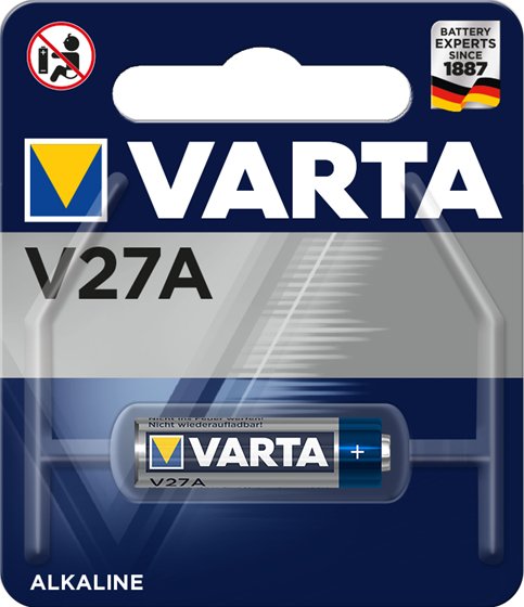 EAN 4008496747009 - Varta V27A Batería de un solo uso LR27A Alcalino imagen 1