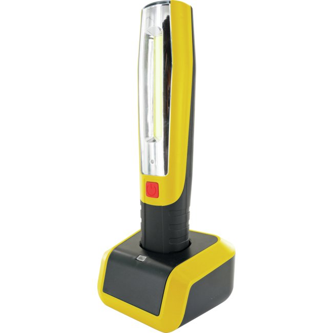 EAN 4004005023077 - Schwaiger FL110 0531 Negro, Amarillo Linterna de mano LED imagen 1