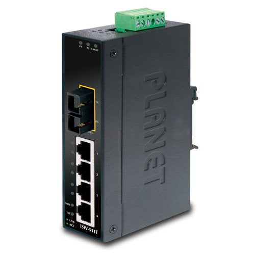 EAN 4711213688294 - PLANET ISW-511T switch No administrado L2 Fast Ethernet (10/100) Negro imagen 1